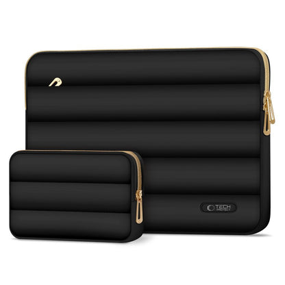 Tech-Protect Puffy bag for a 13-14" laptop + accessory case - black – image 2