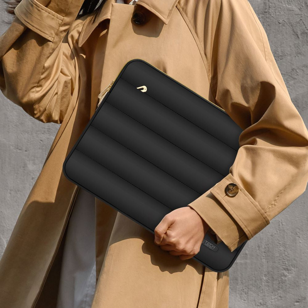 Tech-Protect Puffy bag for a 13-14" laptop + accessory case - black – image 8