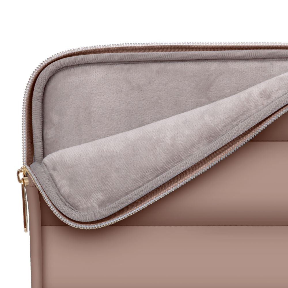 Tech-Protect Puffy bag for a 13-14" laptop + accessory case - brown – image 4
