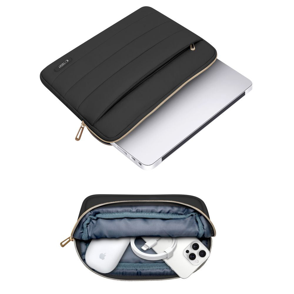 Tech-Protect Puffy bag for a 15-16" laptop + accessory case - black – image 5