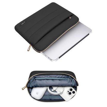 Tech-Protect Puffy bag for a 15-16" laptop + accessory case - black – image 5