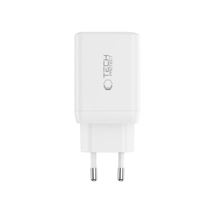 Tech-Protect NC45W-GAN 2x USB-C 45W wall charger - white – image 4