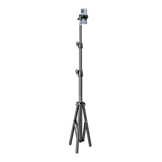 WOZINSKY Strong tripod tripod made of carbon steel 1.7m - black