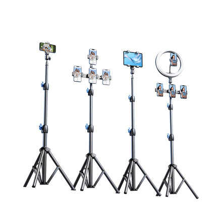 WOZINSKY Strong tripod tripod made of carbon steel 1.7m - black – image 2