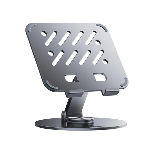 WOZINSKY Tablet stand, foldable 360 ​​degrees - gray