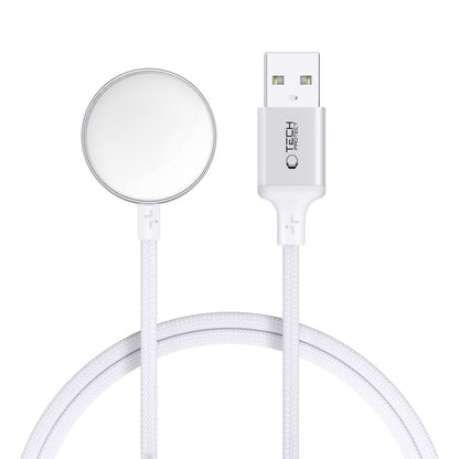 Tech-Protect Inductive charger for Apple Watch USB-A 3W 1m - white