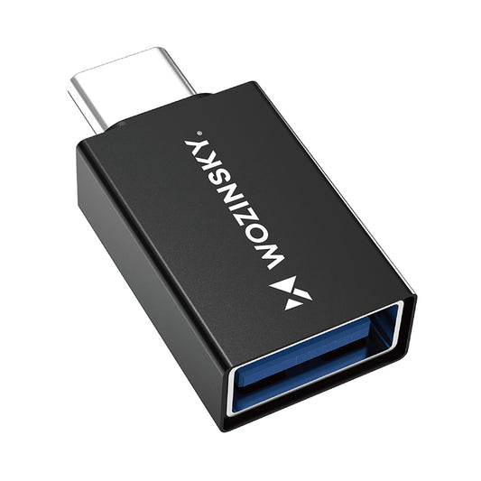 WOZINSKY USB-C - USB-A 10Gb/s adapter - black