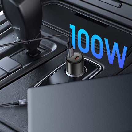Tech-Protect 2x USB-C PD 100W car charger - black – image 5