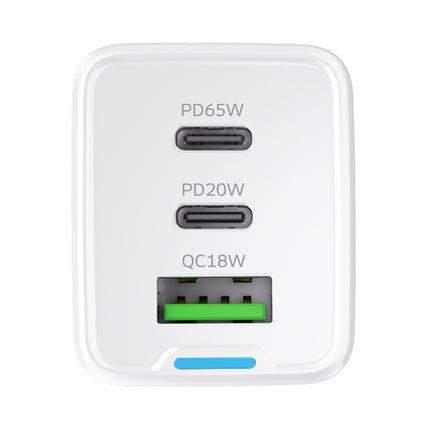 DUDAO GaN 30W USB-A - USB-C wall charger with USB-C cable - white – image 17