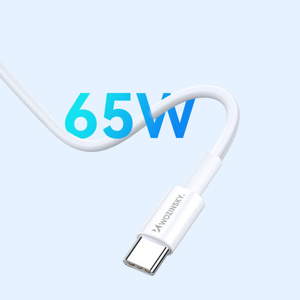 DUDAO GaN 30W USB-A - USB-C wall charger with USB-C cable - white – image 21