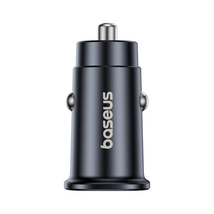 BASEUS 2 x USB-C 30W car charger - black – image 5