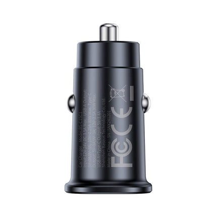 BASEUS 2 x USB-C 30W car charger - black – image 6
