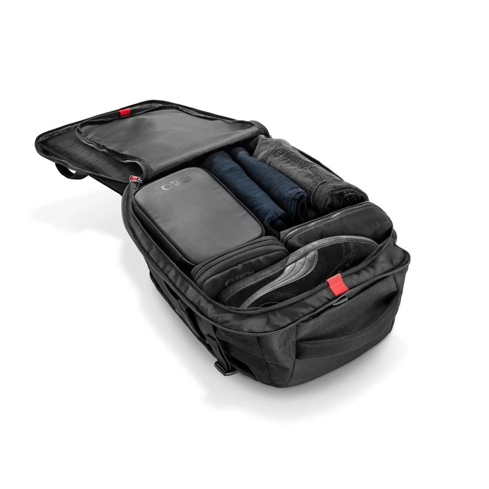Tech-Protect Hand luggage laptop backpack for Ryanair Wizzar 20L 40x20x25cm - black – image 4