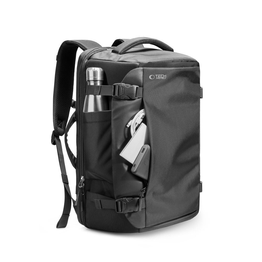 Tech-Protect Hand luggage laptop backpack for Ryanair Wizzar 20L 40x20x25cm - black – image 6