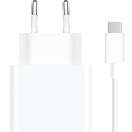 XIAOMI USB-A 33W wall charger with USB-C cable - white – image 3