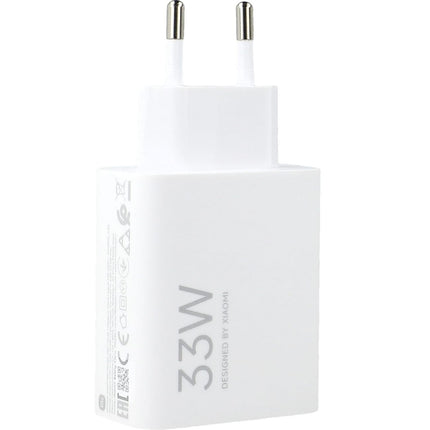 XIAOMI USB-A 33W wall charger with USB-C cable - white – image 4
