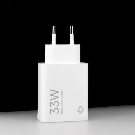 XIAOMI USB-A 33W wall charger with USB-C cable - white – image 6