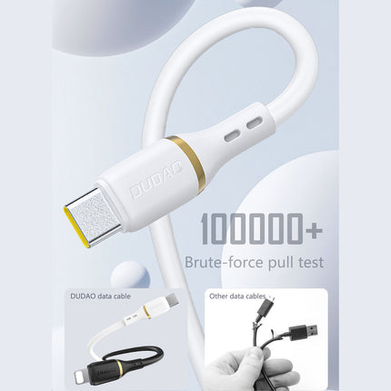 PURO USB-C silicone cable 60W 1.5m - white – image 4