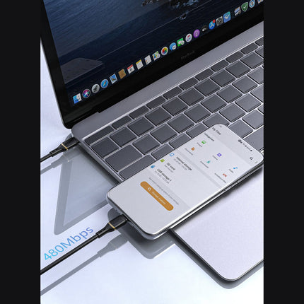 PURO USB-C silicone cable 60W 1.5m - white – image 9
