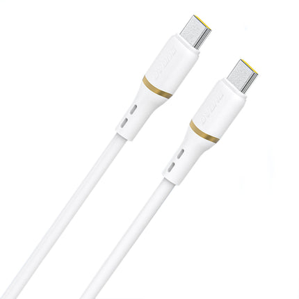 PURO USB-C silicone cable 60W 1.5m - white – image 2