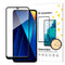 WOZINSKY Tempered glass for Xiaomi POCO C65/Redmi 13C with black Full Glue frame