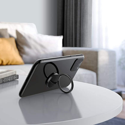 Tech-Protect Magnetic Phone Ring smartphone stand ring holder - black – image 2