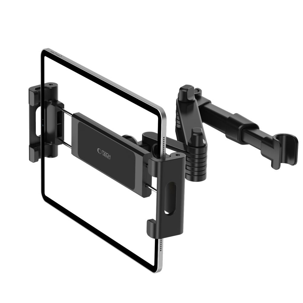 Tech-Protect Telescopic car smartphone holder for headrest V1 - black – image 2