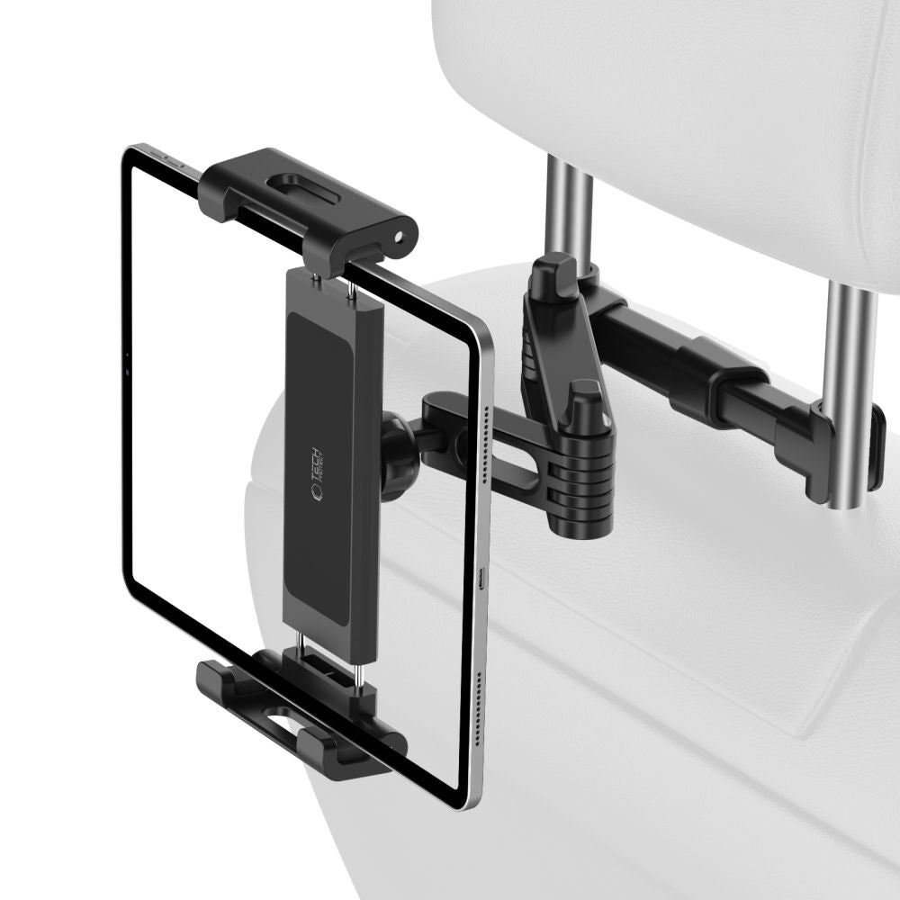 Tech-Protect Telescopic car smartphone holder for headrest V1 - black – image 3
