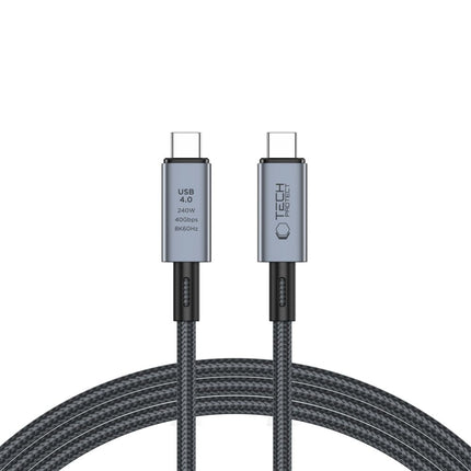 Tech-Protect USB-C PD cable 240W 8K 40Gbps 2m - gray