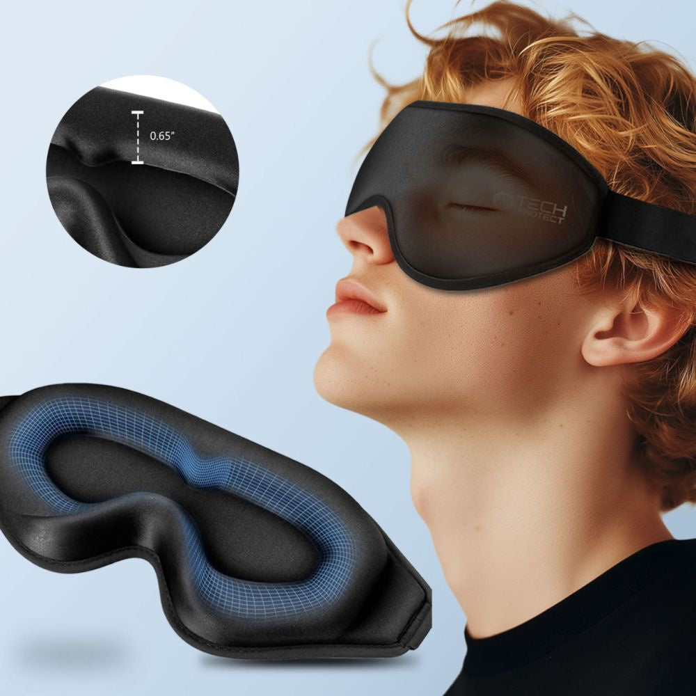 Tech-Protect Eyeshade Sleep Mask - black – image 3