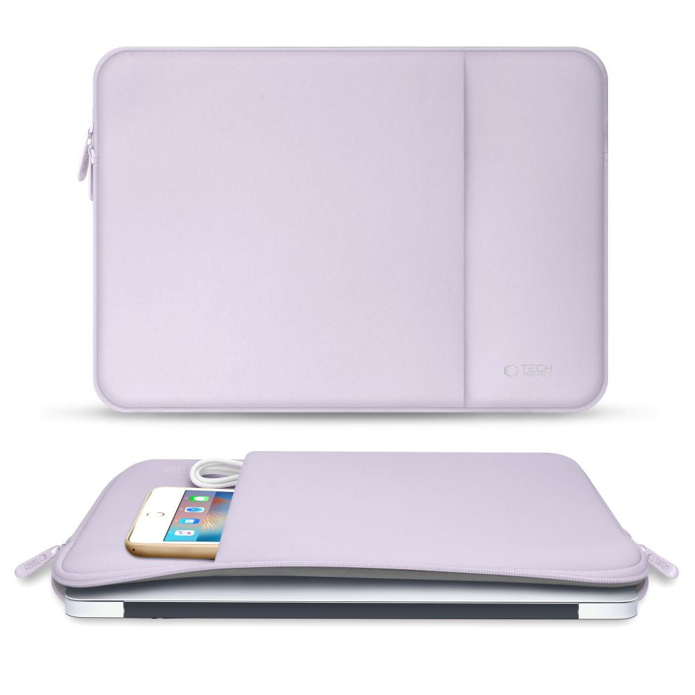 Tech-Protect Neoprene protective case for a 15-16" laptop - purple – image 6