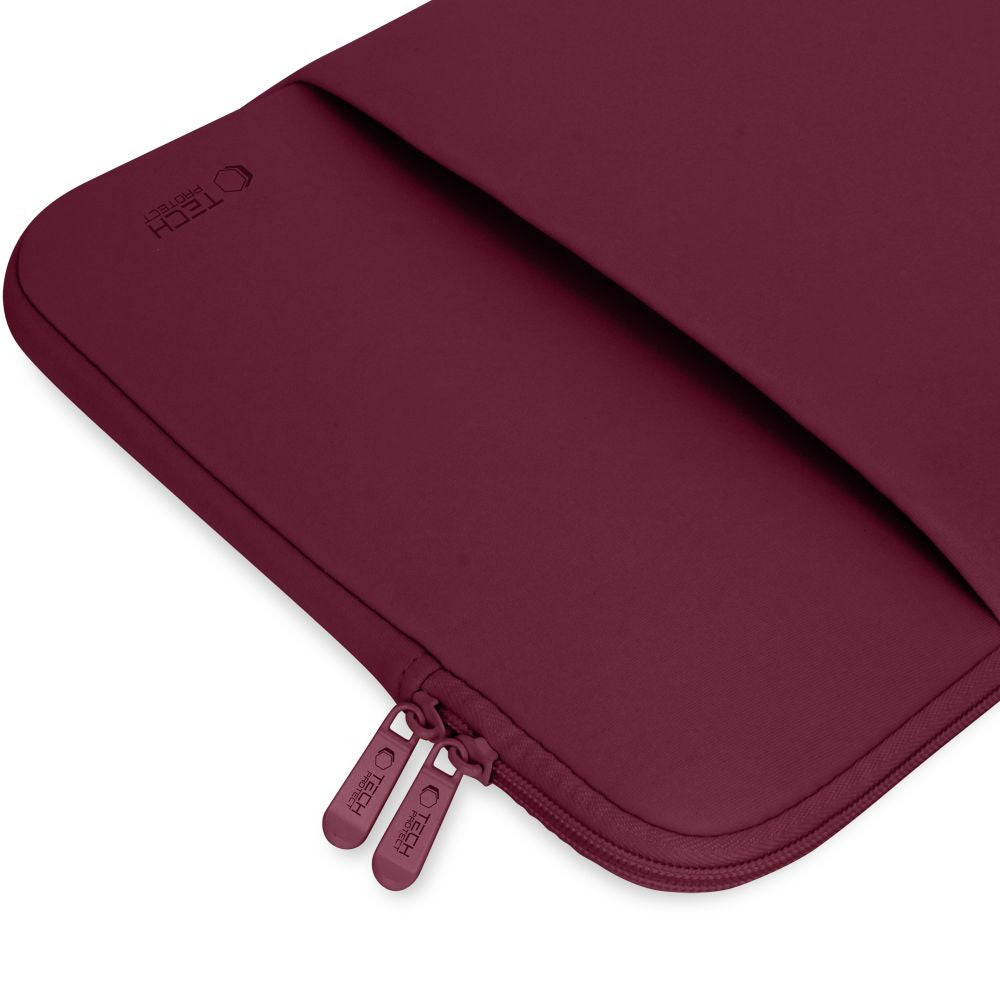 Tech-Protect Neoprene protective case for a 14" laptop - burgundy – image 4