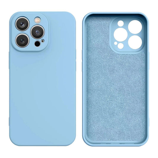 HURTEL Silicone back case for Samsung Galaxy S25 Edge Silicone Case - blue