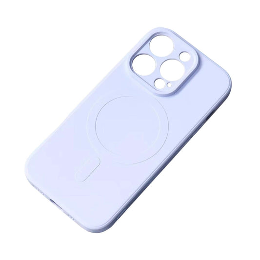 HURTEL Silicone case for Samsung Galaxy S25 Edge Silicone Case MagSafe - light blue