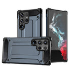 HURTEL Armored hybrid case for Samsung Galaxy S25 Edge Hybrid Armor - blue