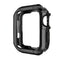 HURTEL Case for Apple Watch Series 7/8/9 41 mm Soft Strong Watch Case - black