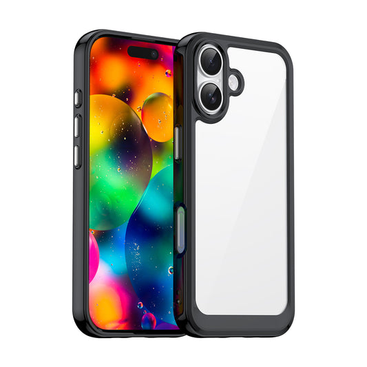 HURTEL Case cover for iPhone 17 Outer Space - black transparent