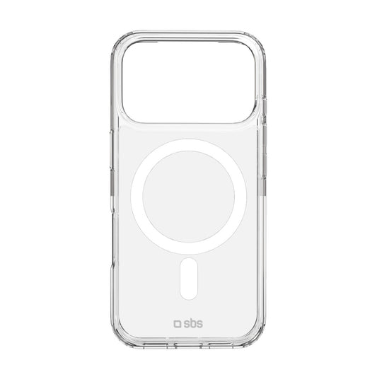 SBS Case for iPhone 17 Pro with D3O Extreme Mag technology - transparent
