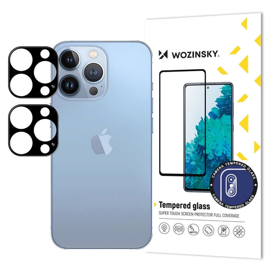 WOZINSKY Camera glass for iPhone 17 Pro Full Camera Glass black - 2 pcs.
