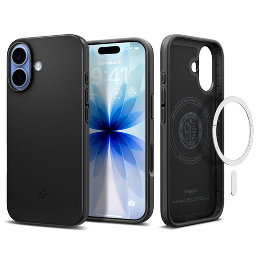 SPIGEN Back case for iPhone 17 Thin Fit MagSafe - black