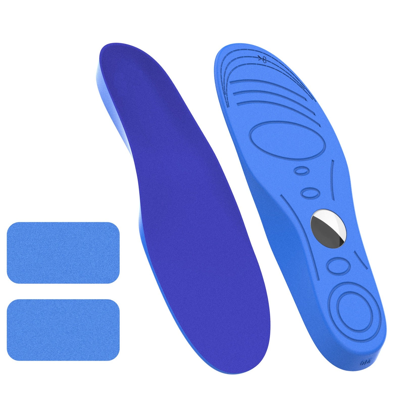 HURTEL Shoe insoles with room for AirTag locator 155-170mm - blue – image 2