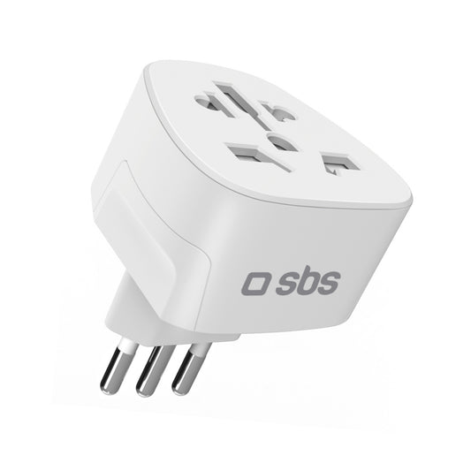 SBS IT Italy travel network adapter - white