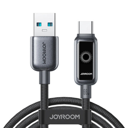 WOZINSKY Braided cable USB-A - USB-C 2.4A 1m black – image 17