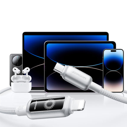 JOYROOM USB-C - iPhone Lightning cable 30W 1.2m - white – image 10