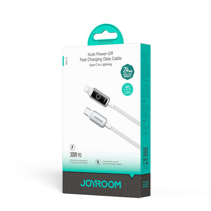 JOYROOM USB-C - iPhone Lightning cable 30W 1.2m - white – image 2