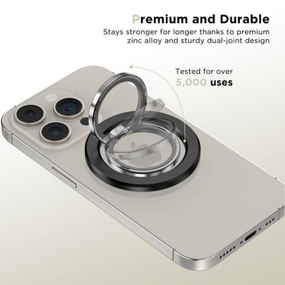 Tech-Protect MagSafe magnetic finger ring holder for smartphone - black – image 3