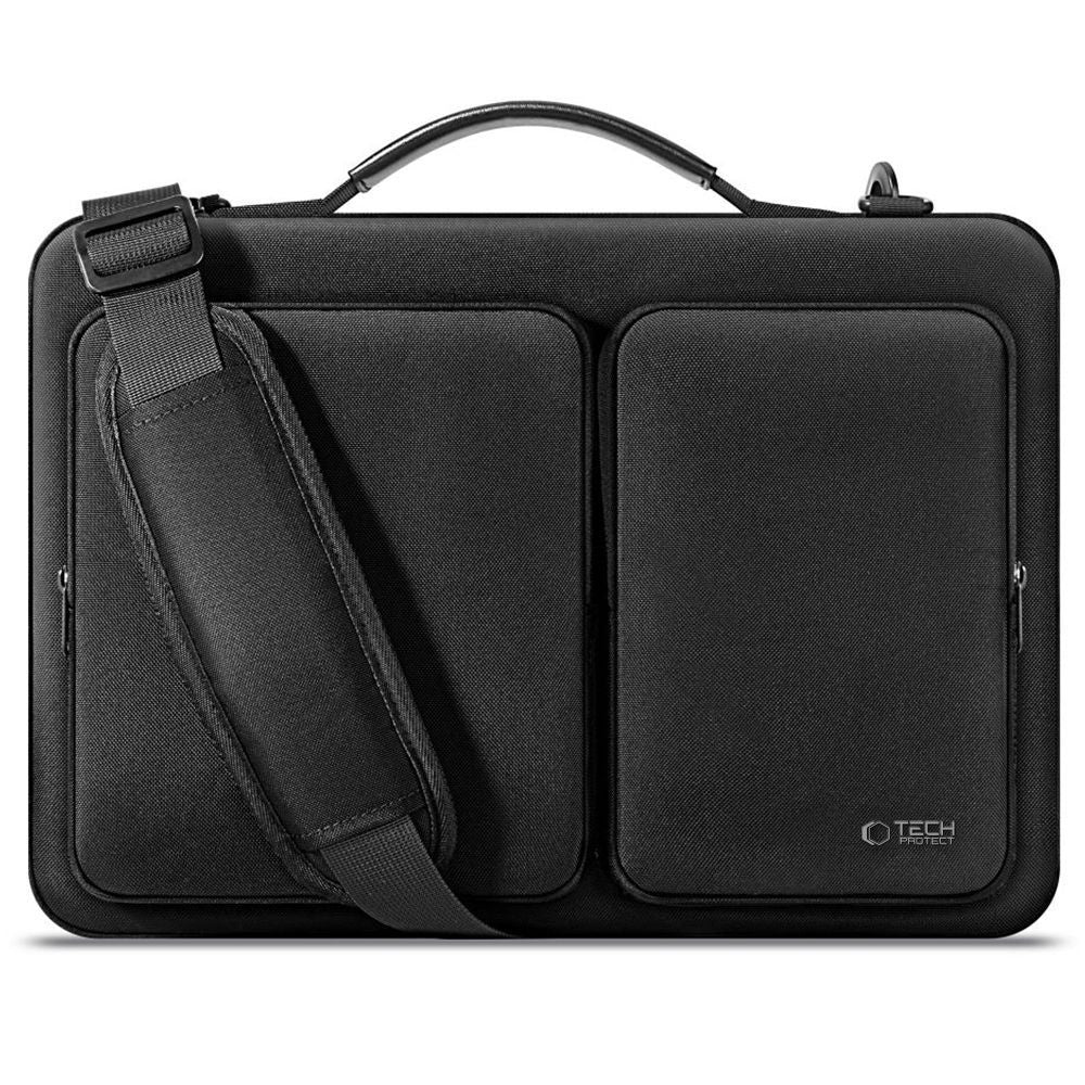 Tech-Protect Defender Bag cover for a 13-14" laptop - black