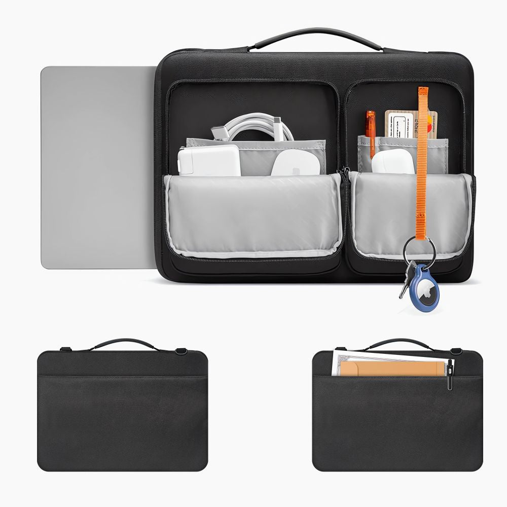 Tech-Protect Defender Bag cover for a 13-14" laptop - black – image 4