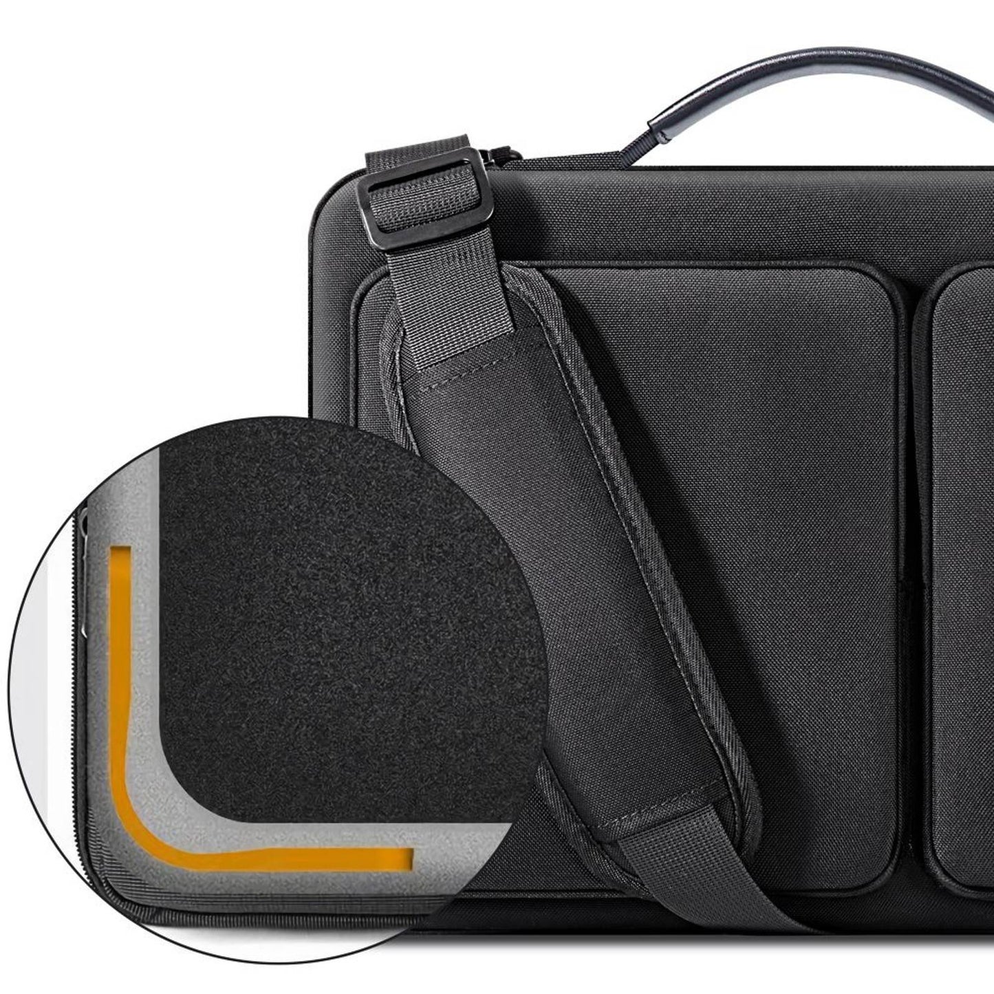 Tech-Protect Defender Bag cover for a 13-14" laptop - black – image 5