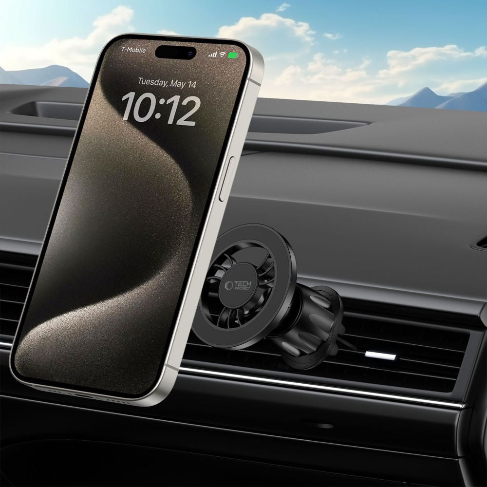 Tech-Protect Car holder for a smartphone mounted to the MagSafe N56 CD slot - black – image 10